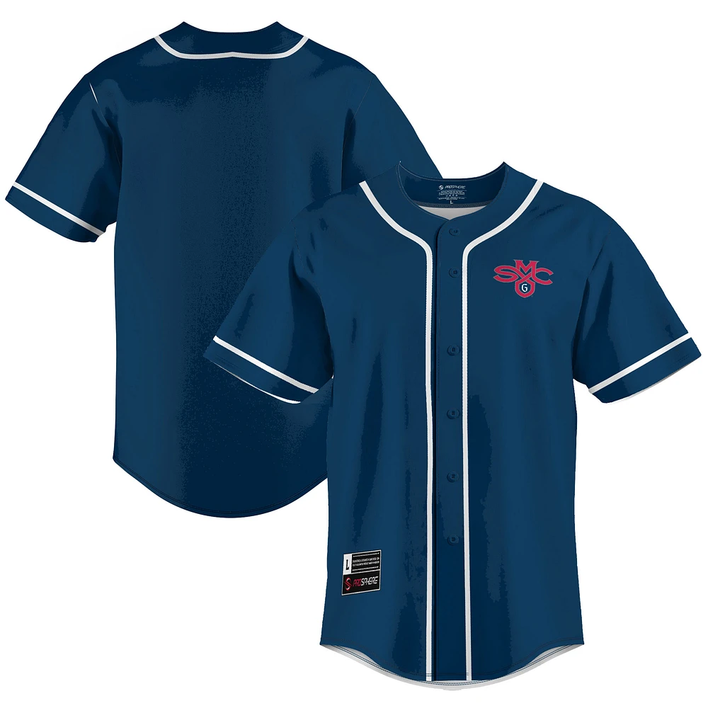 Men's GameDay Greats Blue Saint Mary's Gaels Lightweight Baseball Jersey