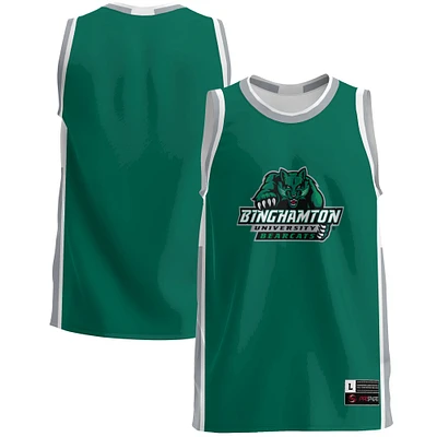 Men's GameDay Greats  Green Binghamton Bearcats Lightweight Basketball Jersey