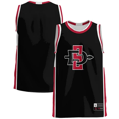 Men's GameDay Greats  Black San Diego State Aztecs Lightweight Basketball Jersey