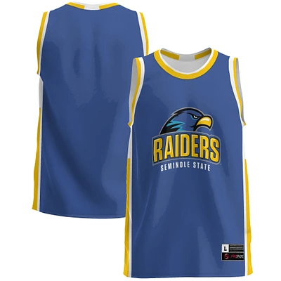 Men's GameDay Greats  Blue Seminole State Raiders Lightweight Basketball Jersey