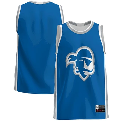 Men's GameDay Greats  Blue Seton Hall Pirates Lightweight Basketball Jersey