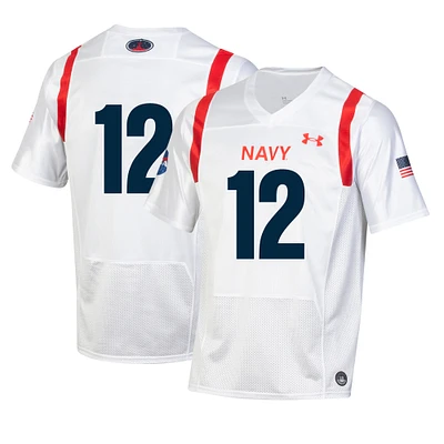 Youth Under Armour White Navy Midshipmen 2022 Special Games Replica Jersey