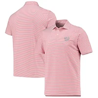 Men's Vineyard Vines Red Washington Nationals Heathered Winstead Sankaty Polo