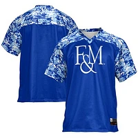Men's GameDay Greats Blue Franklin & Marshall Diplomats Football Jersey