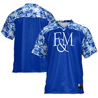 Men's GameDay Greats Blue Franklin & Marshall Diplomats Football Jersey