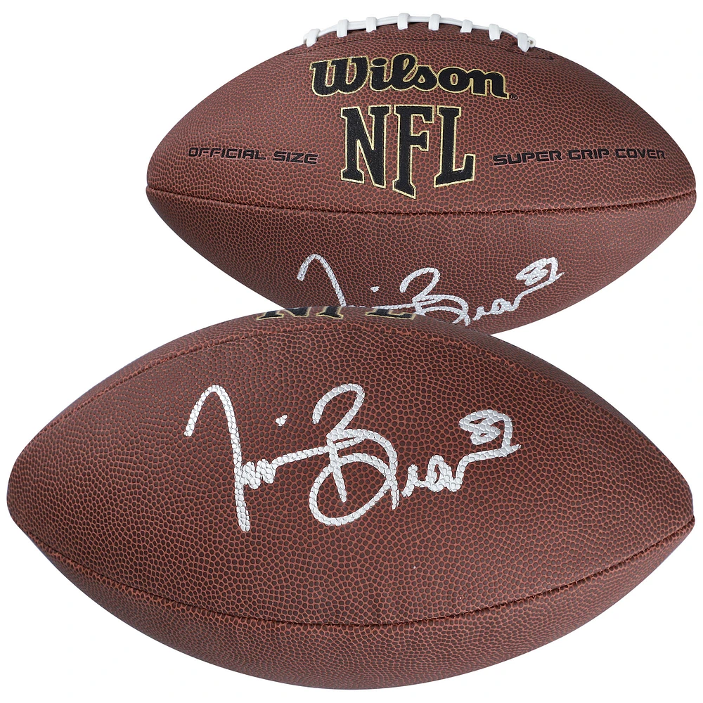 Tim Brown Oakland Raiders Autographed Duke Replica Football