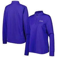 Women's Nike Blue 2023 Valspar Championship Victory Performance Half-Zip Top