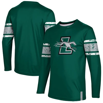 Men's Green Loyola Greyhounds Long Sleeve T-Shirt