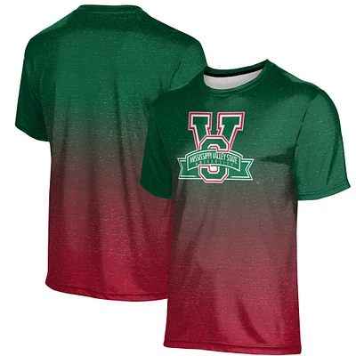 Men's ProSphere Green Mississippi Valley State Delta Devils Ombre T-Shirt