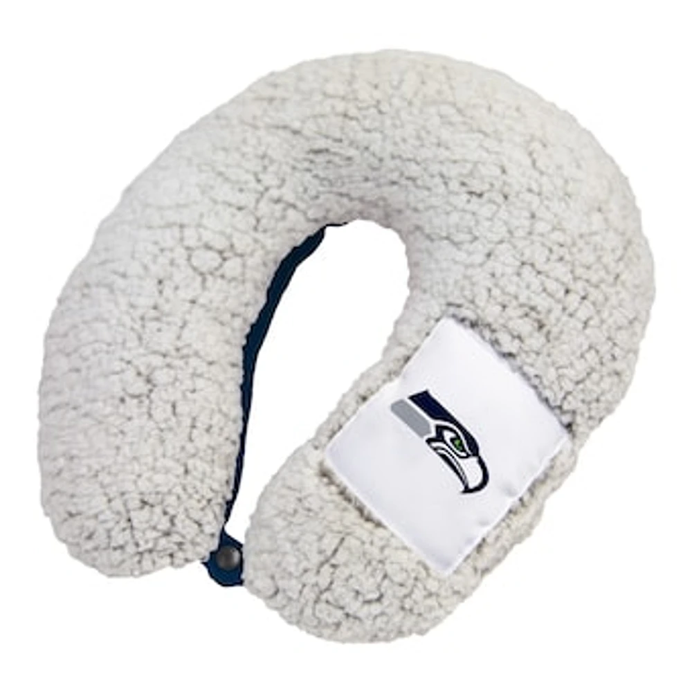 Seattle Seahawks Frosty Sherpa Neck Pillow