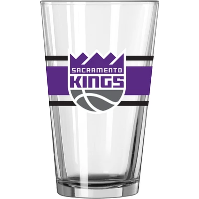 Sacramento Kings 16oz. Stripe Pint Glass