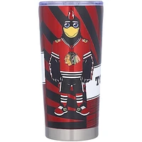 Chicago Blackhawks 20oz. Stainless Steel Mascot Tumbler