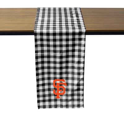 San Francisco Giants Buffalo Check Table Runner