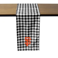 San Francisco Giants Buffalo Check Table Runner