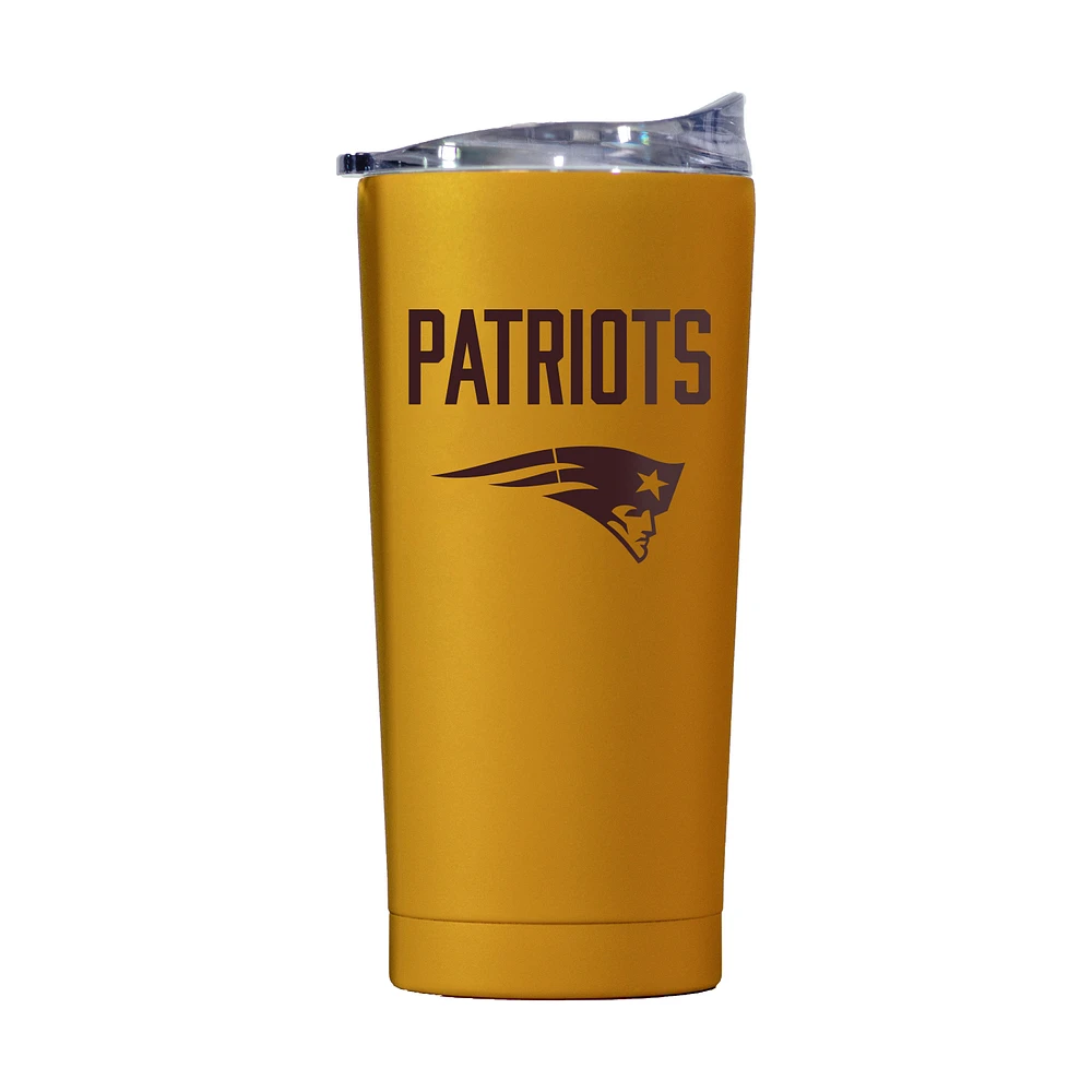 New England Patriots 20oz. Fashion Color Powdercoat Tumbler