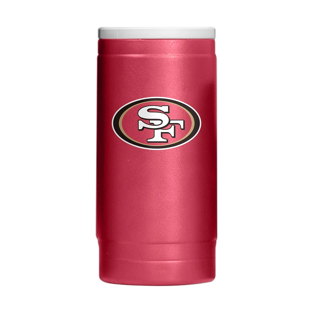 San Francisco 49ers 12oz. Flipside Powdercoat Slim Can Cooler