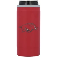 Arkansas Razorbacks 12oz. Flipside Powdercoat Slim Can Cooler