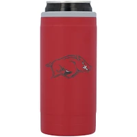 Arkansas Razorbacks 12oz. Flipside Powdercoat Slim Can Cooler