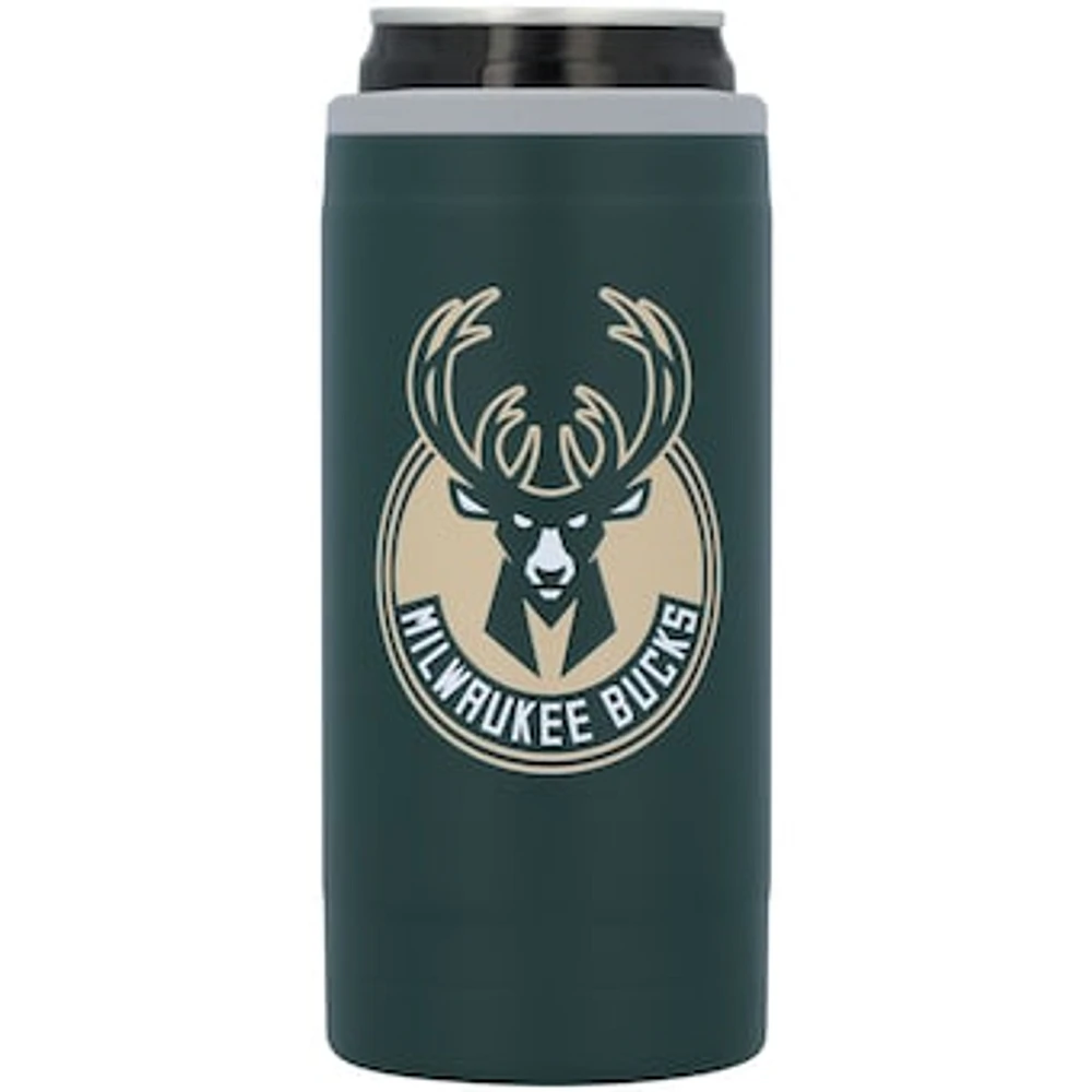 Milwaukee Bucks 12oz. Flipside Powdercoat Slim Can Cooler