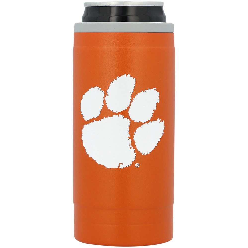 Clemson Tigers 12oz. Flipside Powdercoat Slim Can Cooler