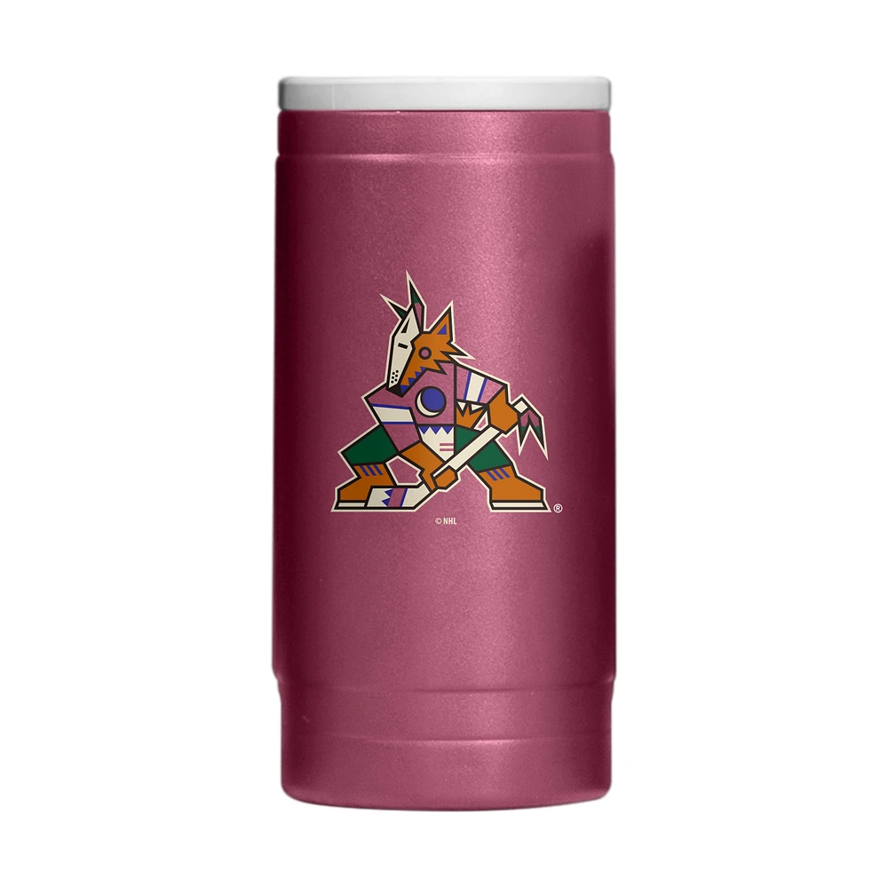 Arizona Coyotes 12oz. Flipside Powdercoat Slim Can Cooler