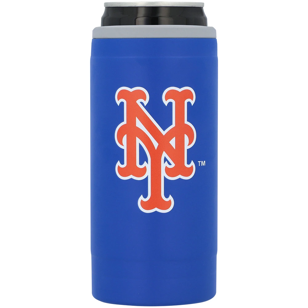 New York Mets 12oz. Flipside Powdercoat Slim Can Cooler