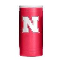 Nebraska Huskers 12oz. Flipside Powdercoat Slim Can Cooler