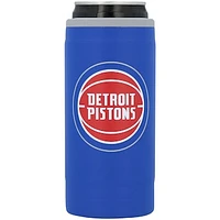 Detroit Pistons 12oz. Flipside Powdercoat Slim Can Cooler