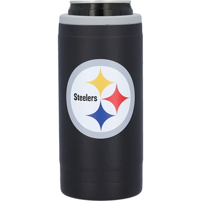 Pittsburgh Steelers 12oz. Flipside Powdercoat Slim Can Cooler