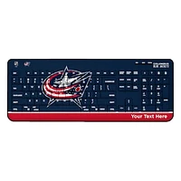 Columbus Blue Jackets Personalized Wireless Keyboard