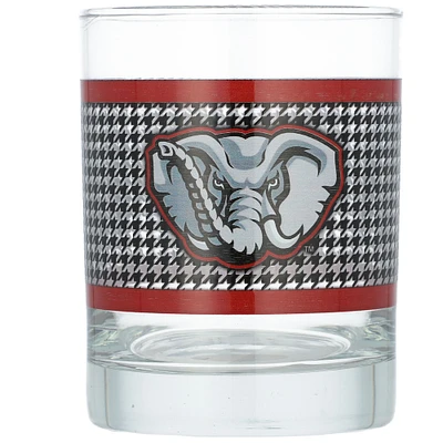 Alabama Crimson Tide 14oz. Heritage Rocks Glass