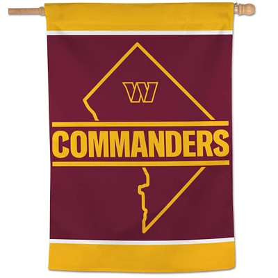 WinCraft Washington Commanders 28" x 40" Single-Sided - Vertical Banner