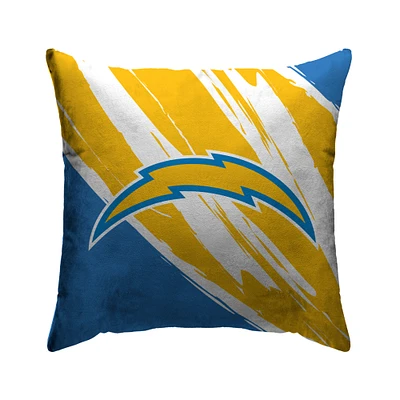 Los Angeles Chargers 18'' x 18'' Retro Jazz Poly Span Décor Pillow
