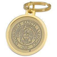 Gold Saint Louis Billikens Logo Split-Wire Key Ring