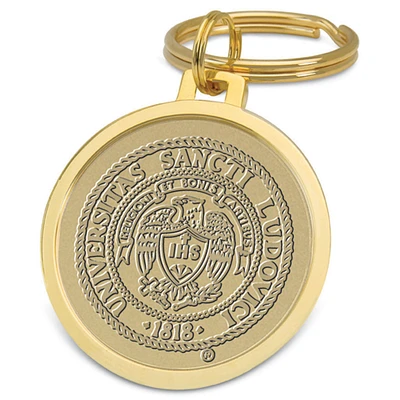 Gold Saint Louis Billikens Logo Split-Wire Key Ring