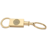 Gold UC Riverside Highlanders Team Logo Two-Section Key Ring