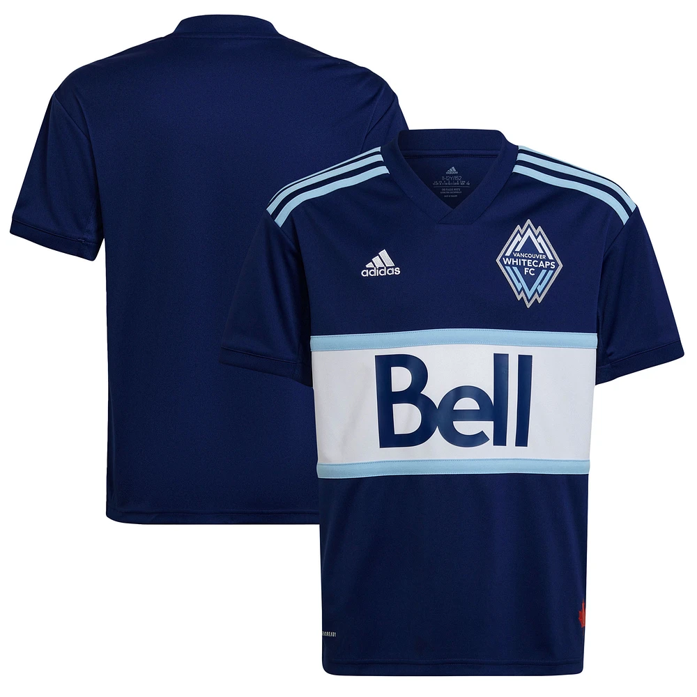 Youth adidas Navy Vancouver Whitecaps FC - Replica Jersey