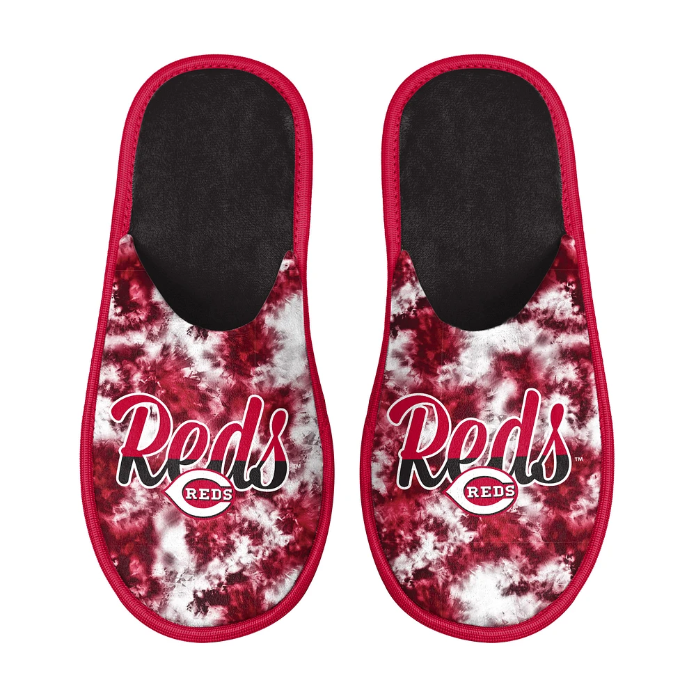 Women's FOCO Cincinnati Reds Team Scuff Slide Slippers