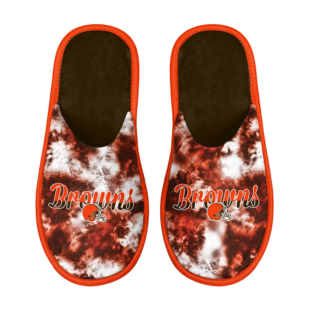 Women's FOCO Cleveland Browns Team Scuff Slide Slippers