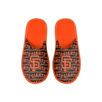 Youth FOCO San Francisco Giants Scuff Wordmark Slide Slippers