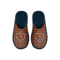 Youth FOCO Chicago Bears Scuff Wordmark Slide Slippers