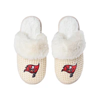 Women's FOCO Tampa Bay Buccaneers Open Back Slippers