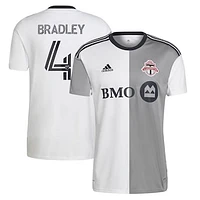 Men's adidas Michael Bradley White Toronto FC - 2022 Community Kit Replica Player Jersey