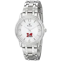 Men's Bulova  Silver Muskingum Muskies