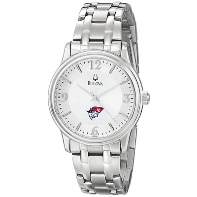 Men's Bulova  Silver Cumberlands Patriots