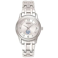 Women's Bulova Silver Franklin & Marshall Diplomats Stainless Steel Quartz Watch