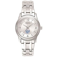 Women's Bulova Silver Franklin & Marshall Diplomats Stainless Steel Quartz Watch