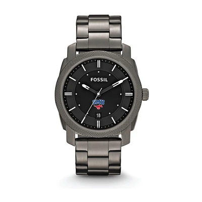 Fossil SMU Mustangs Machine Smoke Stainless Steel Watch