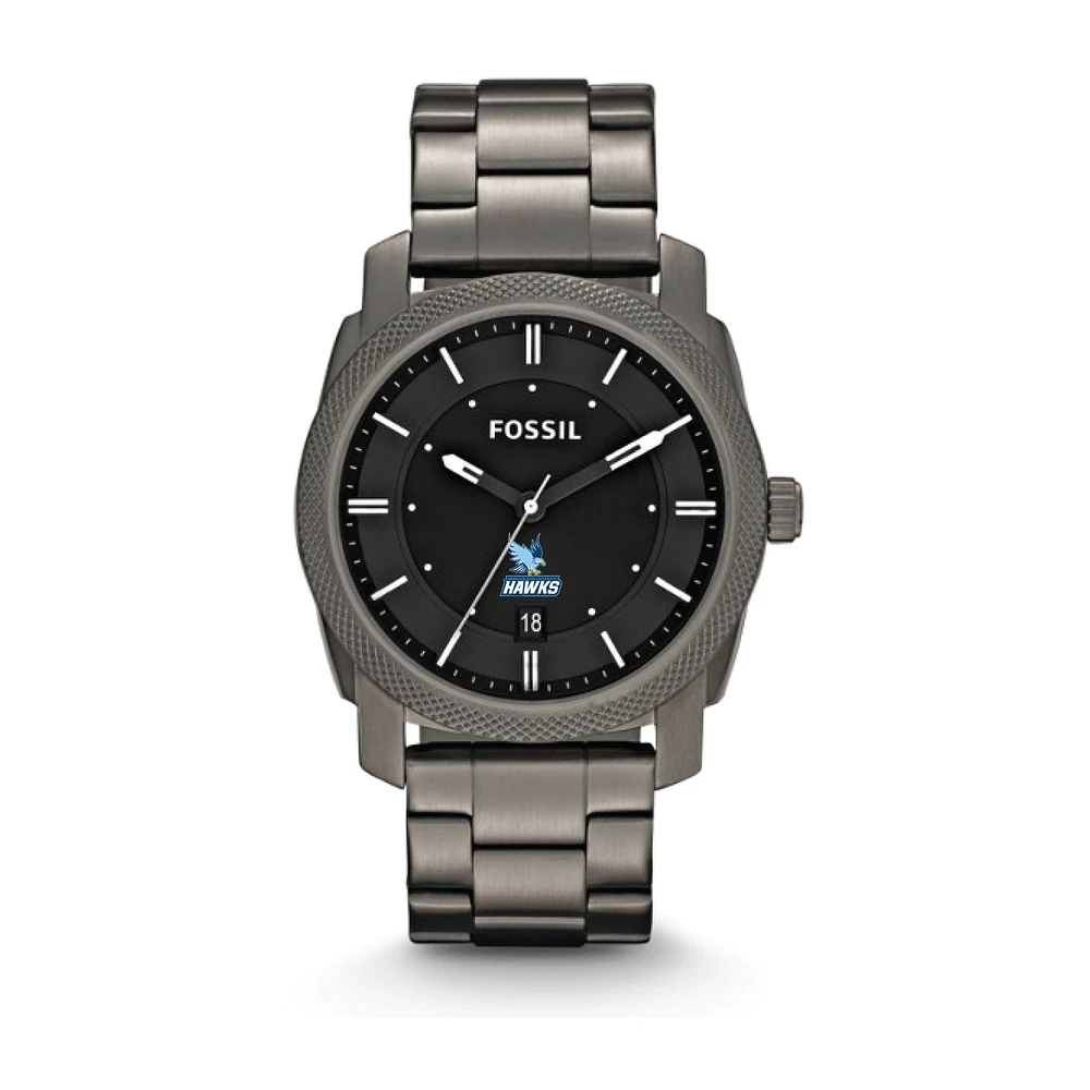 Fossil Roger Williams University Machine Smoke Stainless Steel Watch
