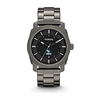 Fossil Roger Williams University Machine Smoke Stainless Steel Watch